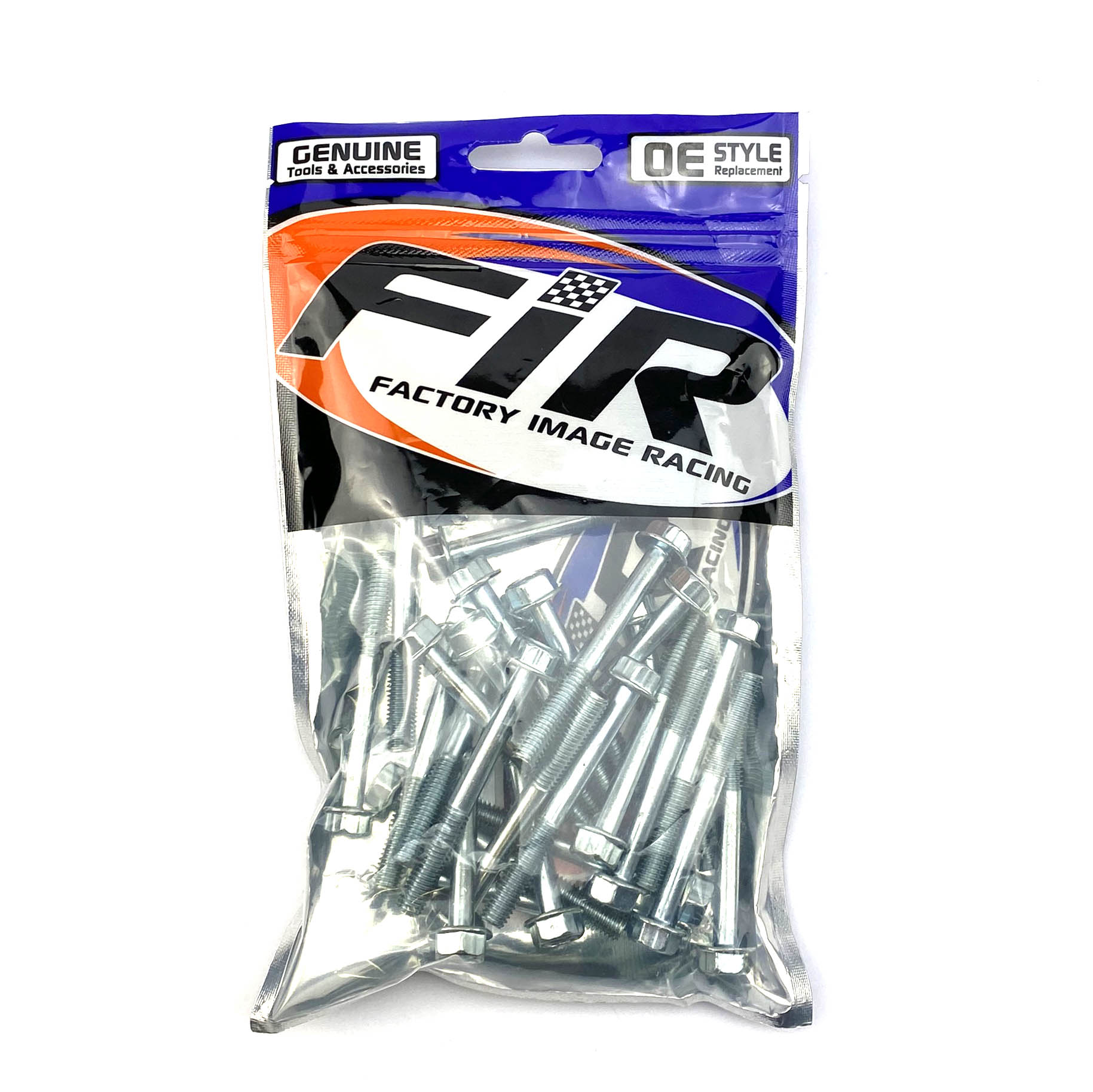 M6 x 55mm FLANGE BOLT, PACK OF 25, 10mm HEX