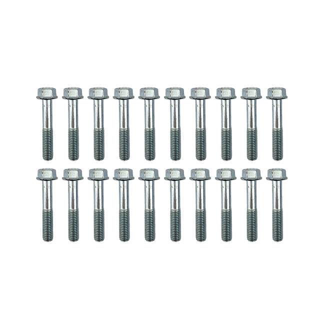 M8 x 45mm FLANGE BOLT, PACK OF 20, 12mm HEX