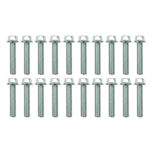 M6 x 28mm FLANGE BOLT, PACK OF 20