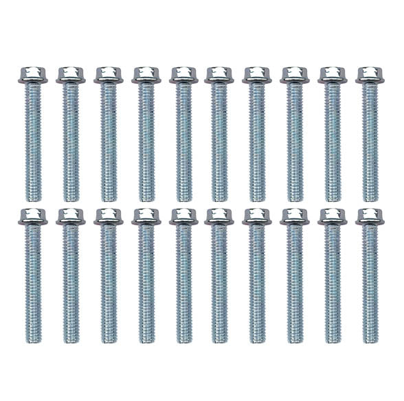 M6 x 40mm FLANGE BOLT, PACK OF 20