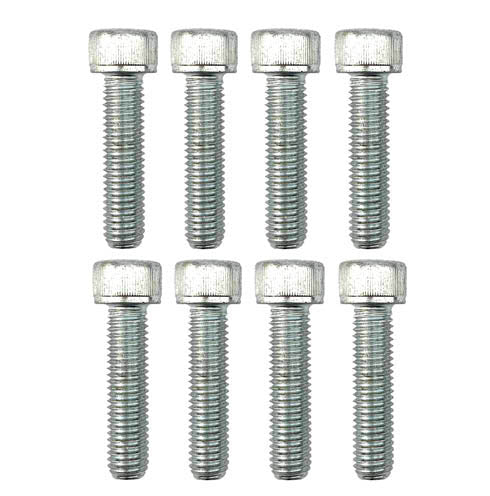 M10X40 ALLEN CAP BOLT BZP PK/8