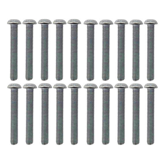 M6X40 BUTTON/H ALLEN BZP PK/20