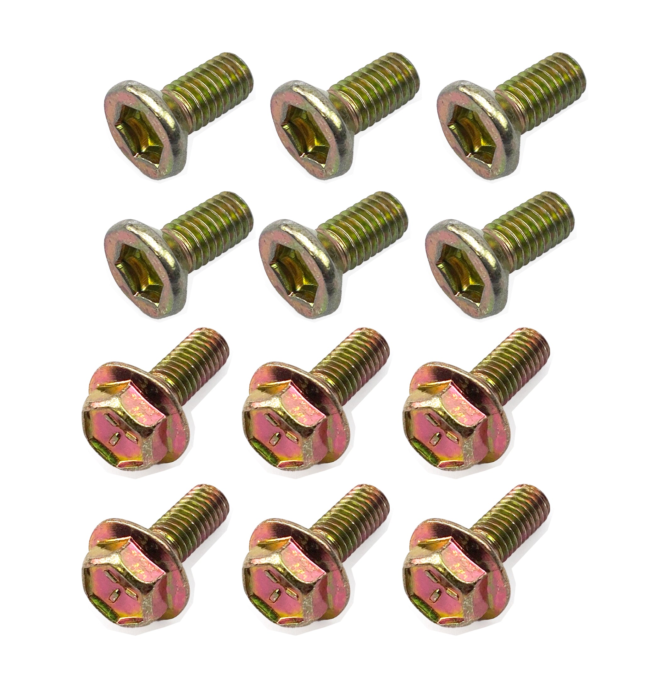 BOLT DISC YAMAHA FRONT & REAR STEEL, Yamaha YZ 125/250 | YZF 250/450, 90149-06327-00 / 90151-06080-00, 90109-065G4-00 / 90105-06109-00