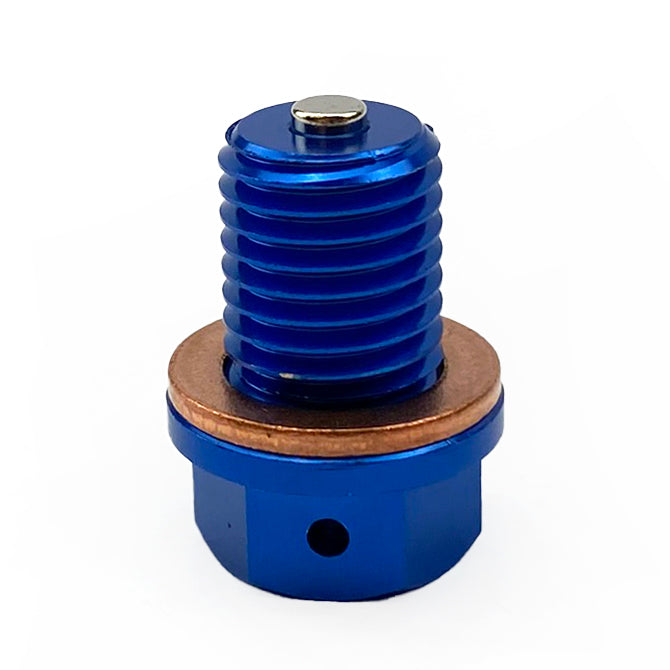 MAGNETIC OIL DRAIN PLUG M12x1.50, 90015-KA3-711, 90340-12006-00, BLUE