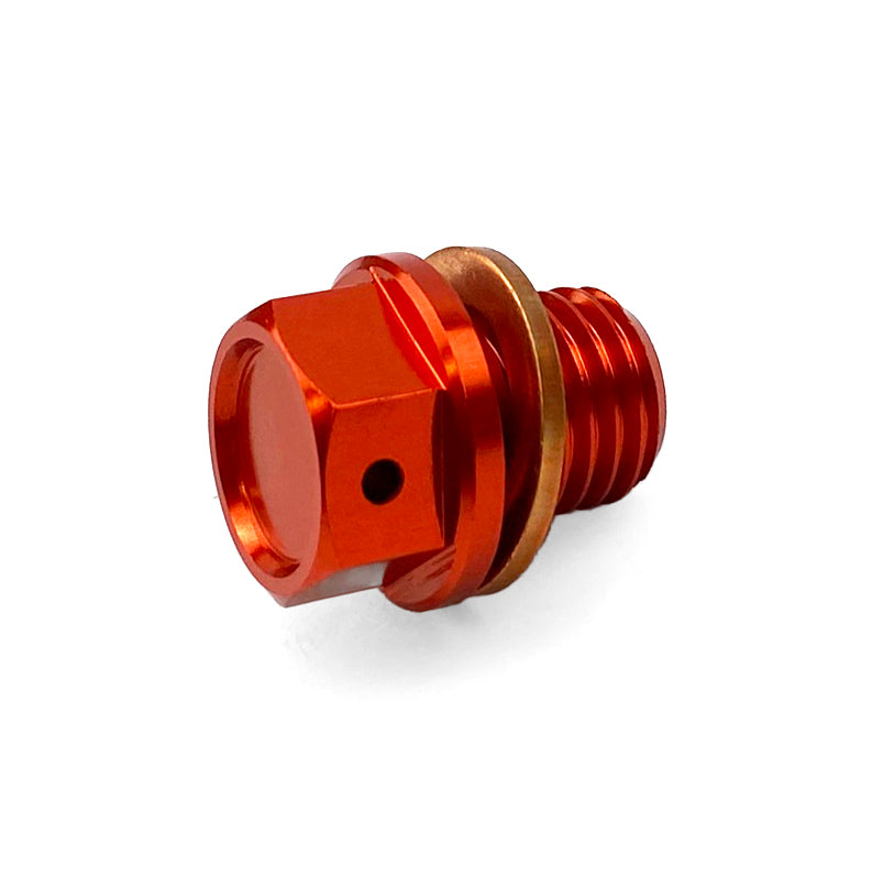 MAGNETIC OIL DRAIN PLUG M12x1.50, ORANGE