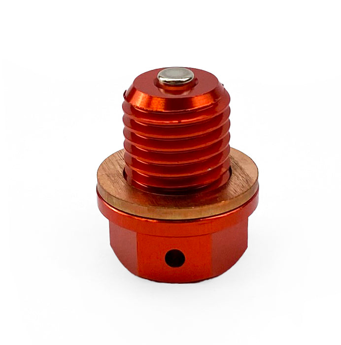 MAGNETIC OIL DRAIN PLUG M12x1.50, ORANGE