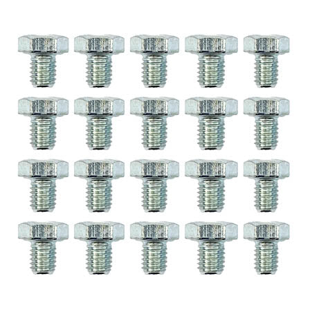 M8x10 HEX BZP 8.8 BOLTS PK/20