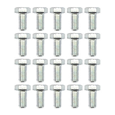 M8x16 HEX BZP 8.8 BOLTS PK/20