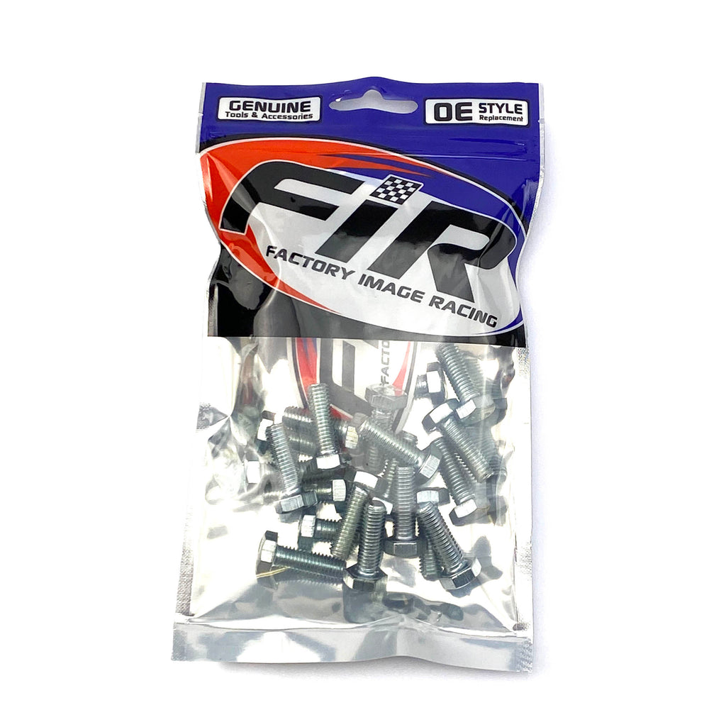 M8x25 HEX BZP 8.8 BOLTS PK/20