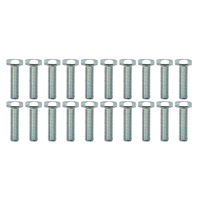 M8x30 HEX BZP 8.8 BOLTS PK/20