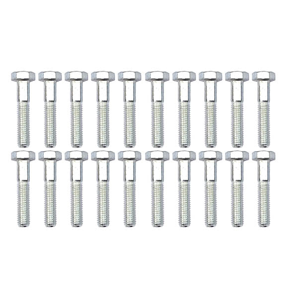 M8x40 HEX BZP 8.8 BOLTS PK/20