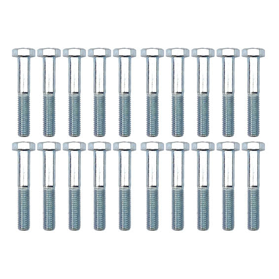 M8x50 HEX BZP 8.8 BOLTS PK/20
