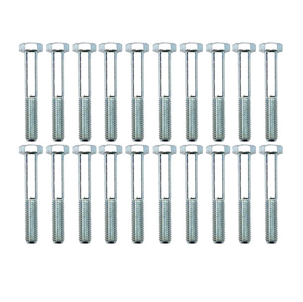 M8x55 HEX BZP 8.8 BOLTS PK/20