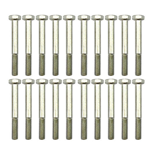 M8x70 HEX BZP 8.8 BOLTS PK/20