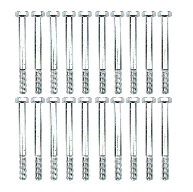 M8x80 HEX BZP 8.8 BOLTS PK/20