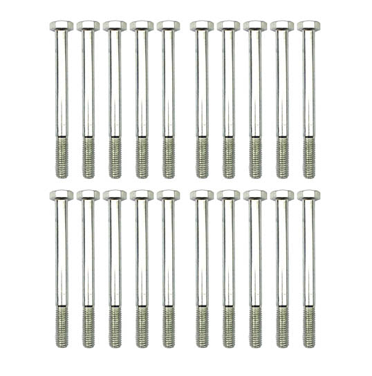 M8x90 HEX BZP 8.8 BOLTS PK/20