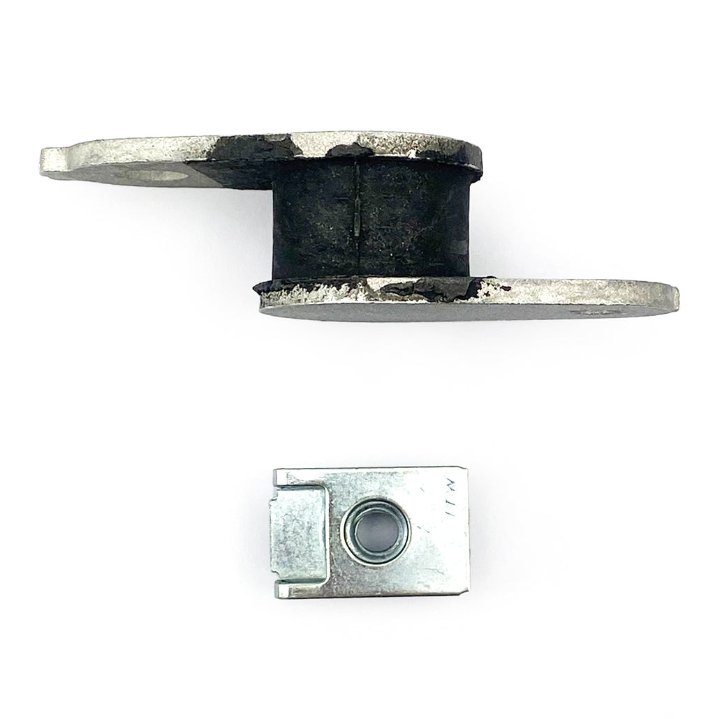 EXHAUST MOUNT TWIN LEG 72mm