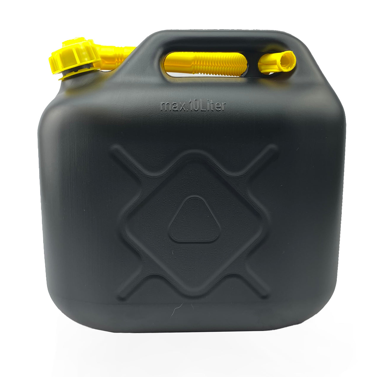 10LT PLASTIC FUEL CAN AUTOSTOP JC0010PBASE JERRY CAN