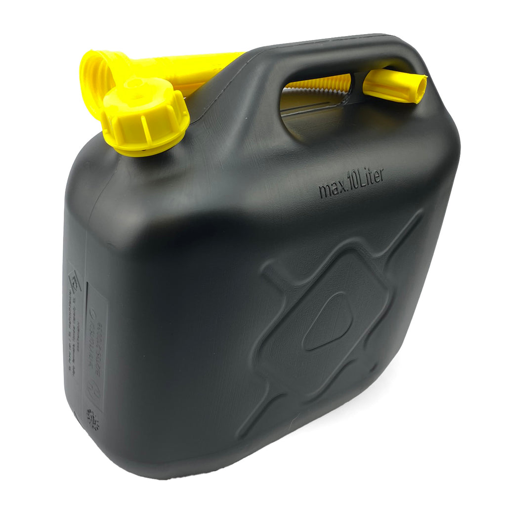 10LT PLASTIC FUEL CAN AUTOSTOP JC0010PBASE JERRY CAN