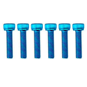 5x20 BLUE PACK/6 ALLOY BOLTS Hexagonal Socket head ALLEN Cap Screws