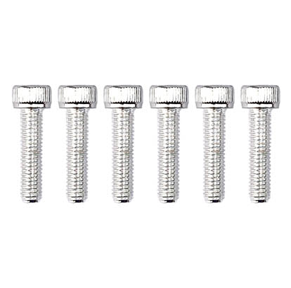 5x20 SILVER PACK/6 ALLOY BOLTS Hexagonal Socket head ALLEN Cap Screws