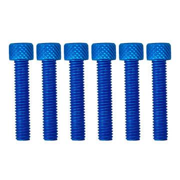6x30 ALUMINIUM CAP SCREW PK6, SOCKET SCREW ALLEN HEAD BOLT