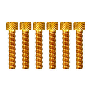 6x30 ALUMINIUM CAP SCREW PK6, SOCKET SCREW ALLEN HEAD BOLT