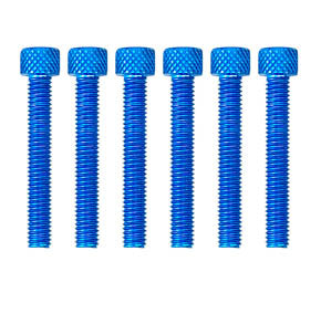 6x40 ALUMINIUM CAP SCREW PK6
