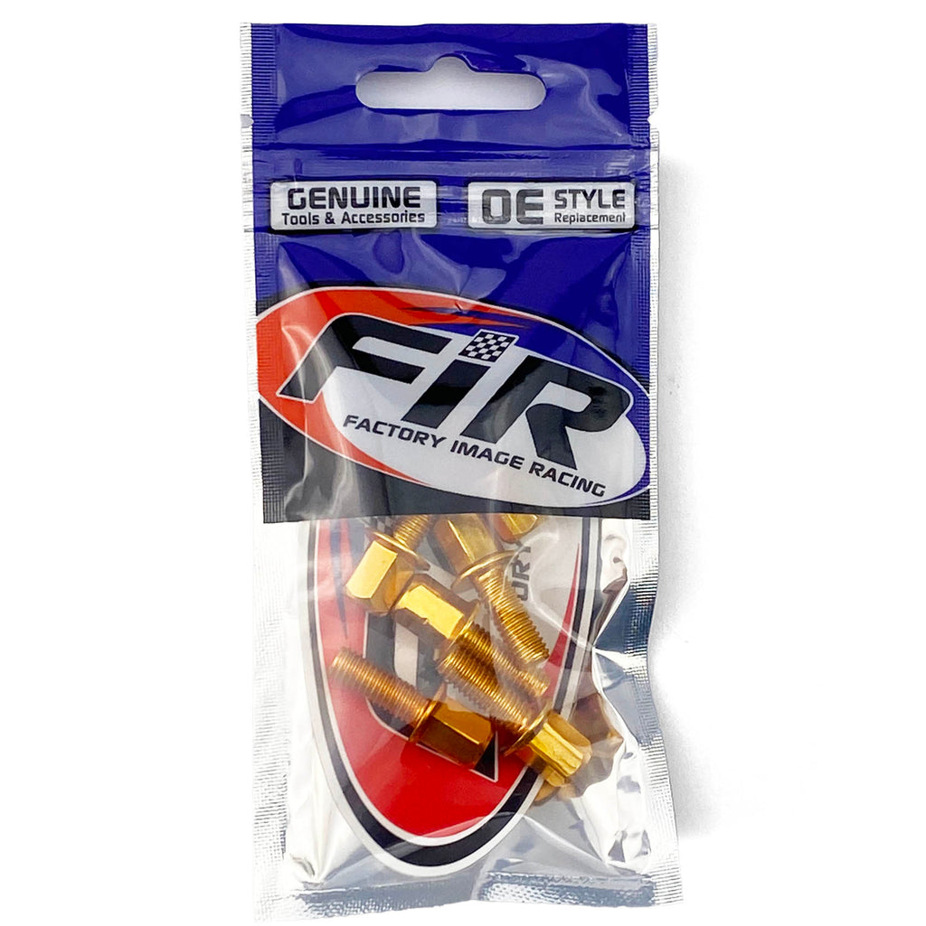 M6x15mm BOLT ALUM.GOLD, TRADE ?0.60 EACH