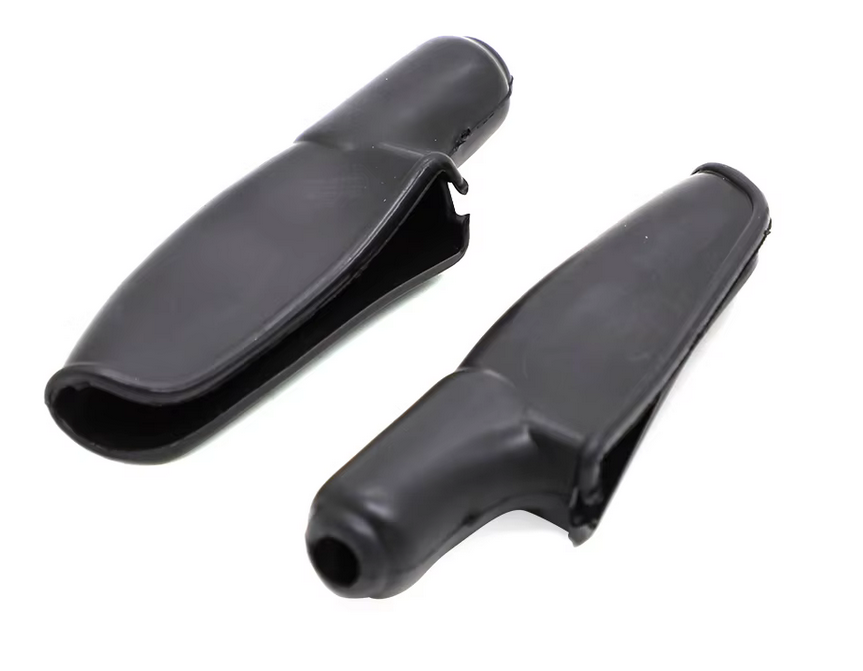 LEVER CABLE COVERS (PACK OF 2) BLACK HONDA XR100 XL125 CRF100F