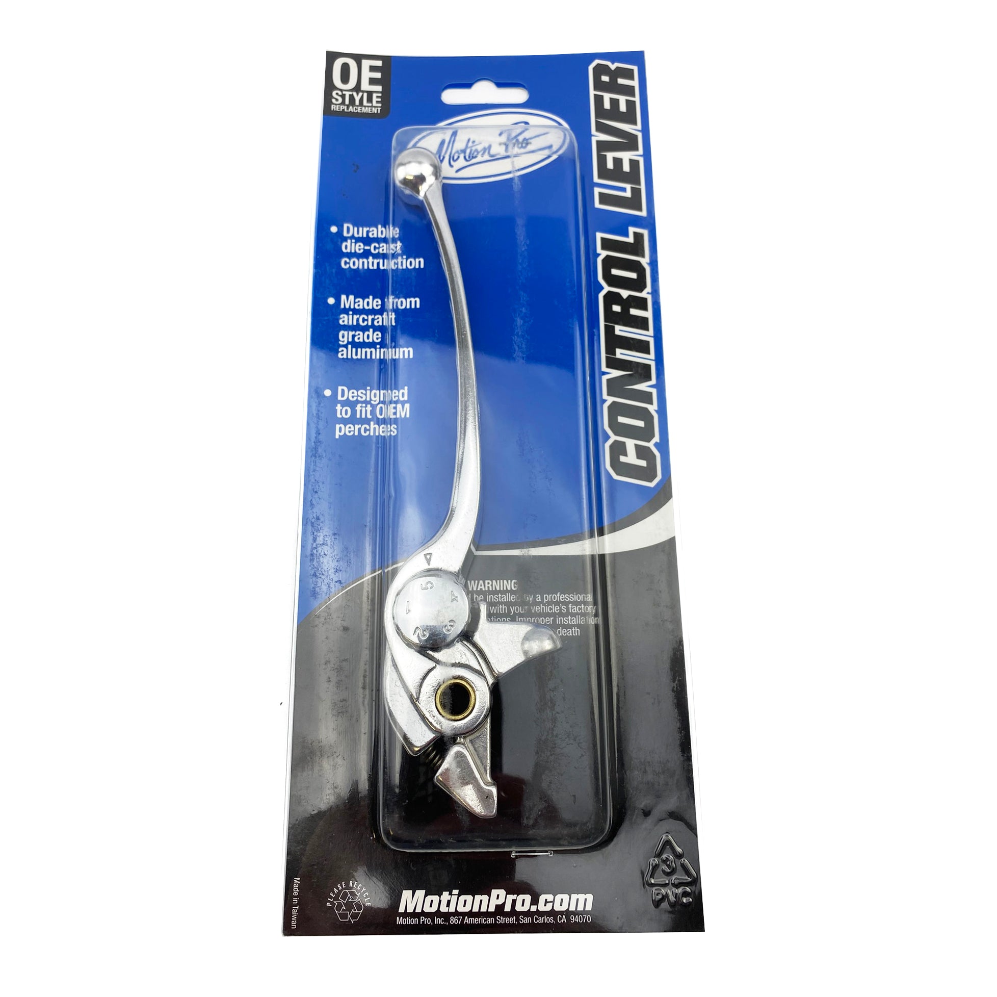 BRAKE LEVER BLADE SILVER KAWASAKI MOTION PRO 14-0347