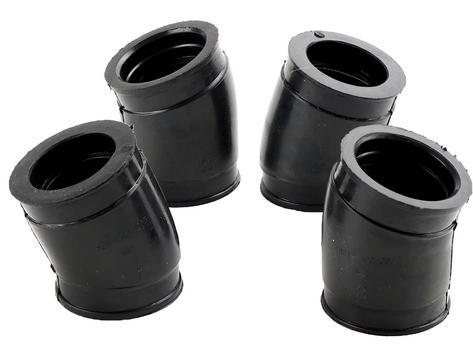 CARBURETOR AIR INTAKE INSULATORS BOOTS 1971-1976 HONDA CB750 K SOHC 16211-300-030