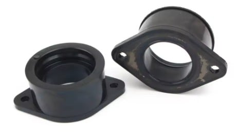 CARBURETTOR INTAKE MANIFOLD JOINT BOOT SET 1980-1983 KAWASAKI KZ440 KZ400 16065-1027