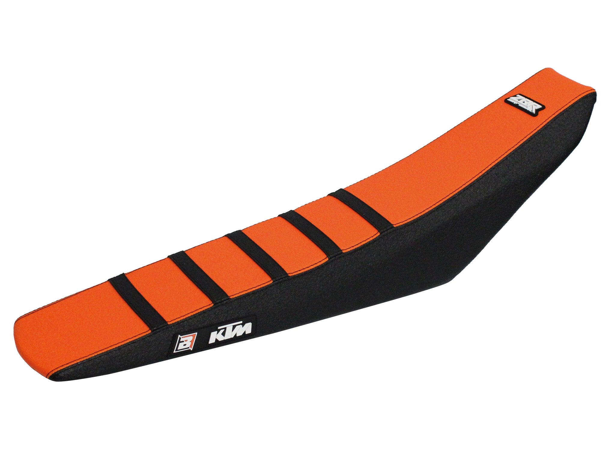 2025 KTM 85 ZEBRA SEAT COVER ORANGE/BLACK, BLACKBIRD 1532Z1
