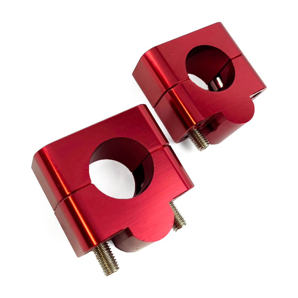CLAMP SET 28.6 UNIVERSAL RED