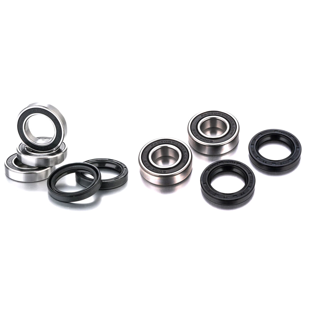 FRONT AND REAR WHEEL BEARING SET, HONDA, KWK-H-001