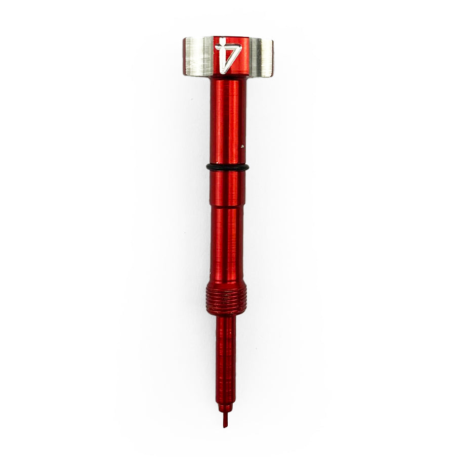 ADJUSTER AIR SCREW KEIHIN FCR, Fuel mixture screw Red