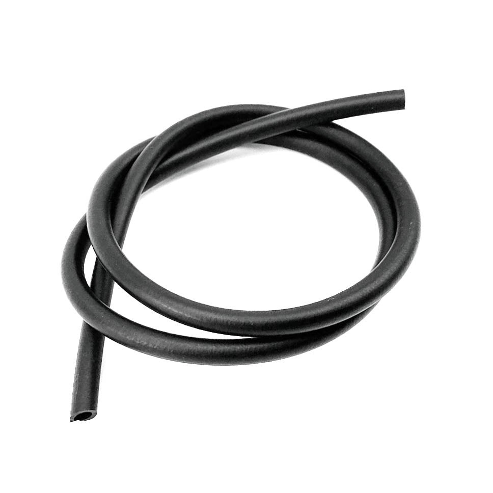 FUEL PIPE LINE 6mm 1/4 BLACK 1m LENGTH