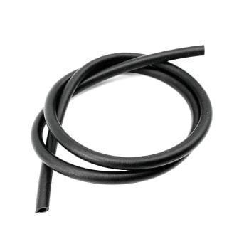 BLACK FLEXIBLE FUEL PIPE LINE HOSE - ID 8mm x OD 12mm x 1m
