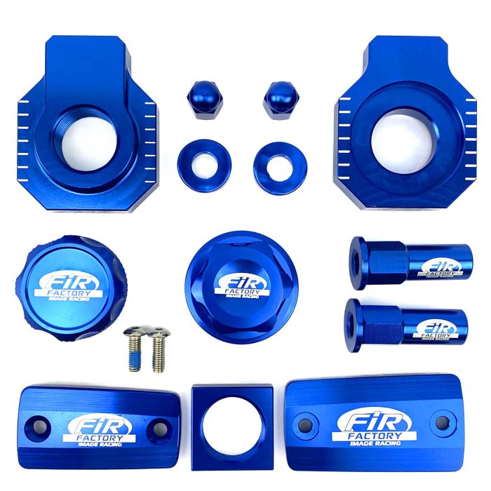 PC BLING KIT HUSQVARNA, FIR CPK-523, CNC ALLOY, AXLE BLOCK, CAPS, TYRE NUT