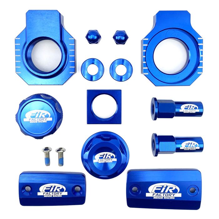 PC BLING KIT HUSQVARNA, FIR CPK-524, CNC ALLOY, AXLE BLOCK, CAPS, TYRE NUT