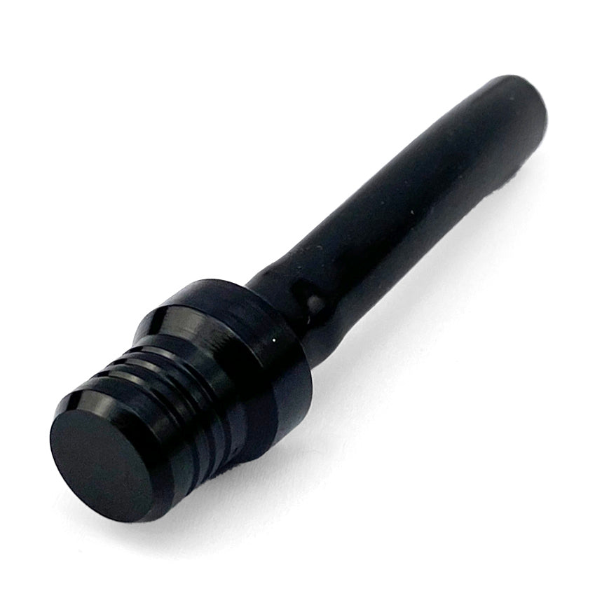FUEL BREATHER PIPE BLACK ALUMINIUM HEAD