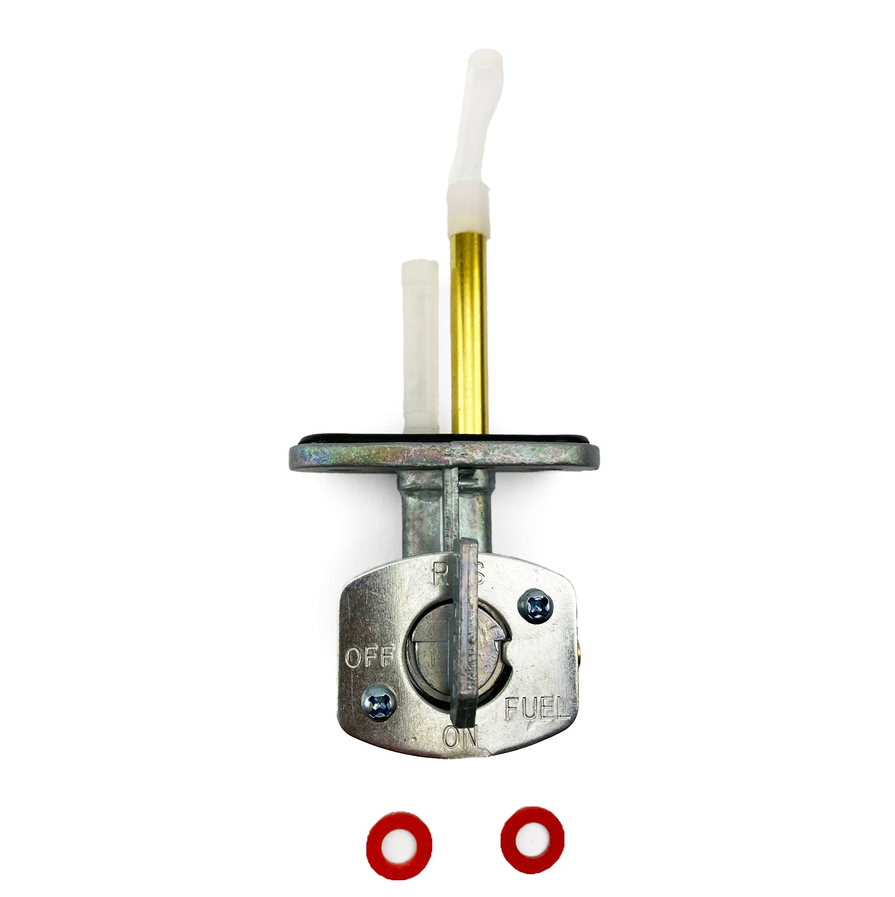 FUEL PETCOCK TAP YAM, KAW, SUZ, KAWASAKI, YAMAHA OUTLET 6mm 44300-29F10, 5GT-24500-00-00, 5GT-24500-01-00, FIR BRAND