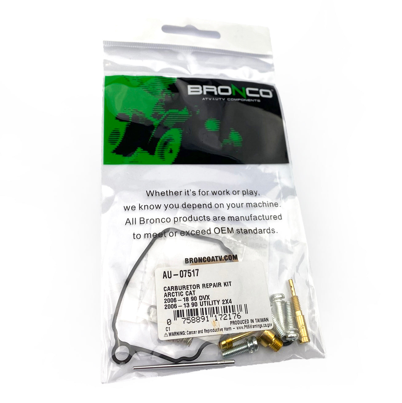 CARBURETOR REBUILD KIT LTZ 90, BRONCO AU-07517/26-1424 SUZUKI ATV