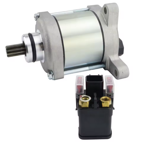 Starter Motor and Relay 2019-2022 Honda CRF450R Rx Enduro Rwe 31200-MKE-A71 35851-MKE-A11