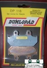 BRAKE PADS SINTERED DP BRAKES, DP116Premium 41-116.H.DP, 39-124/2