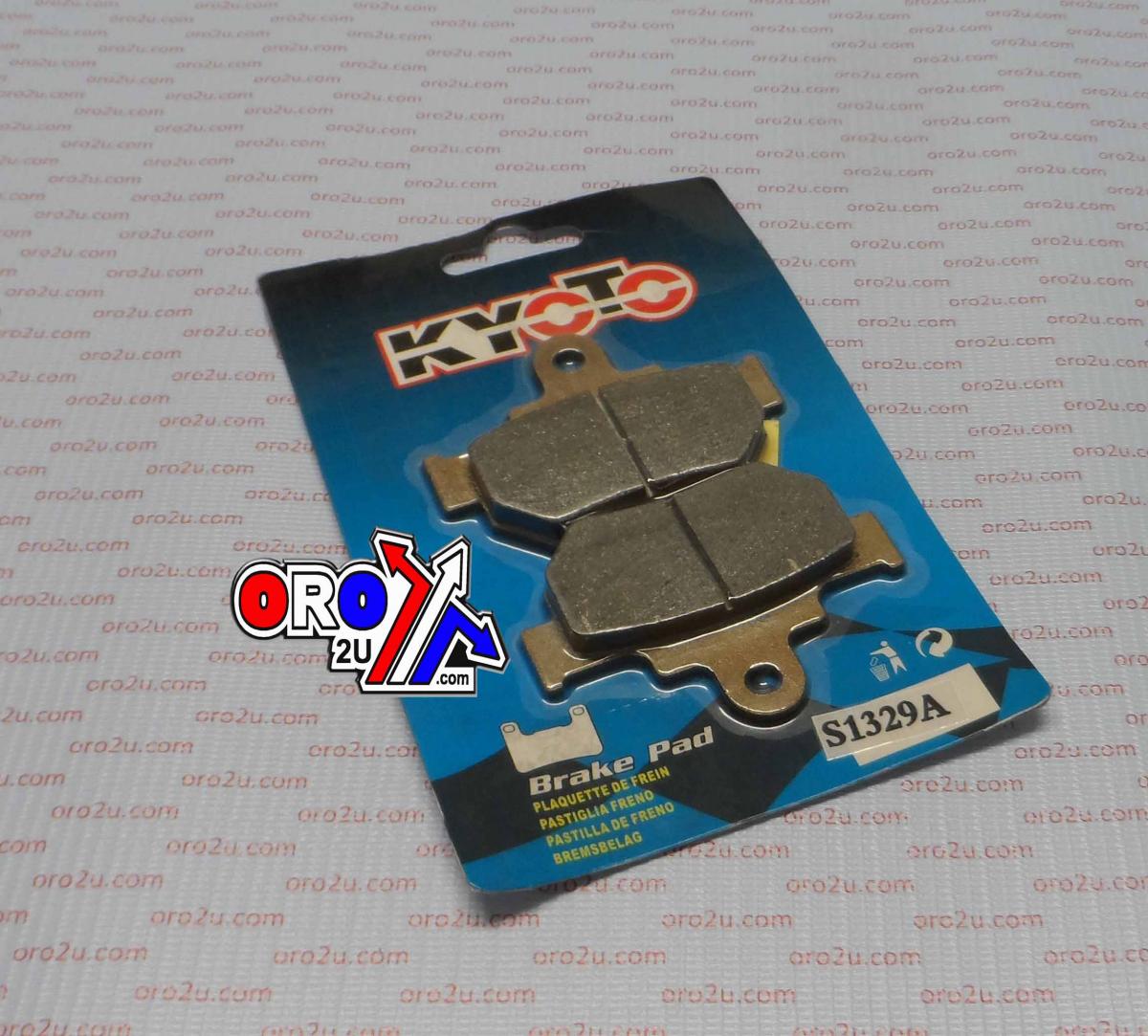 BRAKE PADS STD SEMI-METAL, KYOTO S1329A(EBC FA106/2)