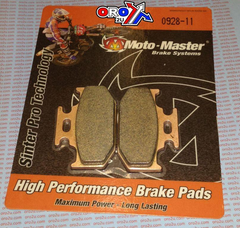 BRAKE PADS STD MOTO-MASTER, SEMI-METALLIC STD 092811
