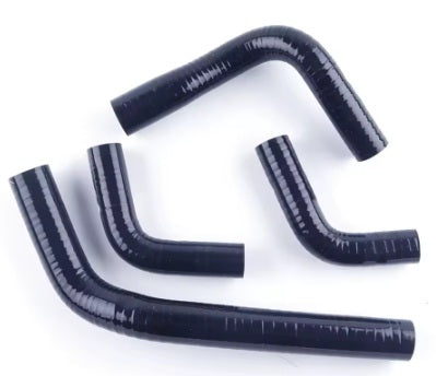HOSE KIT 4pcs 04-09 CRF250 04-16 CRF250X  BLACK SILICONE RADIATOR HOSE KITS