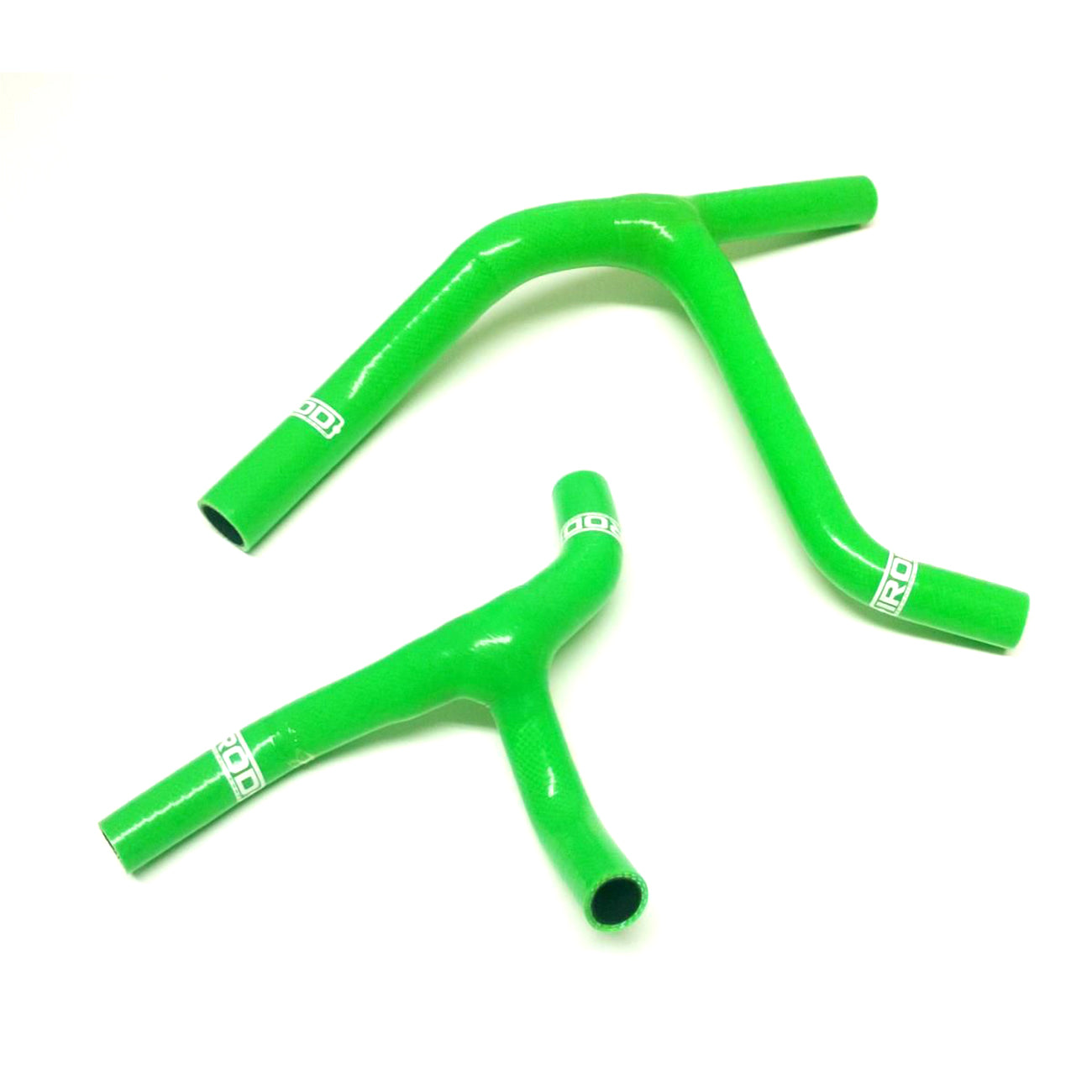 HOSE Y KIT 2pcs KX450F 06-08 GREEN, SILICONE RADIATOR COOLING, IROD Y PIECE KIT